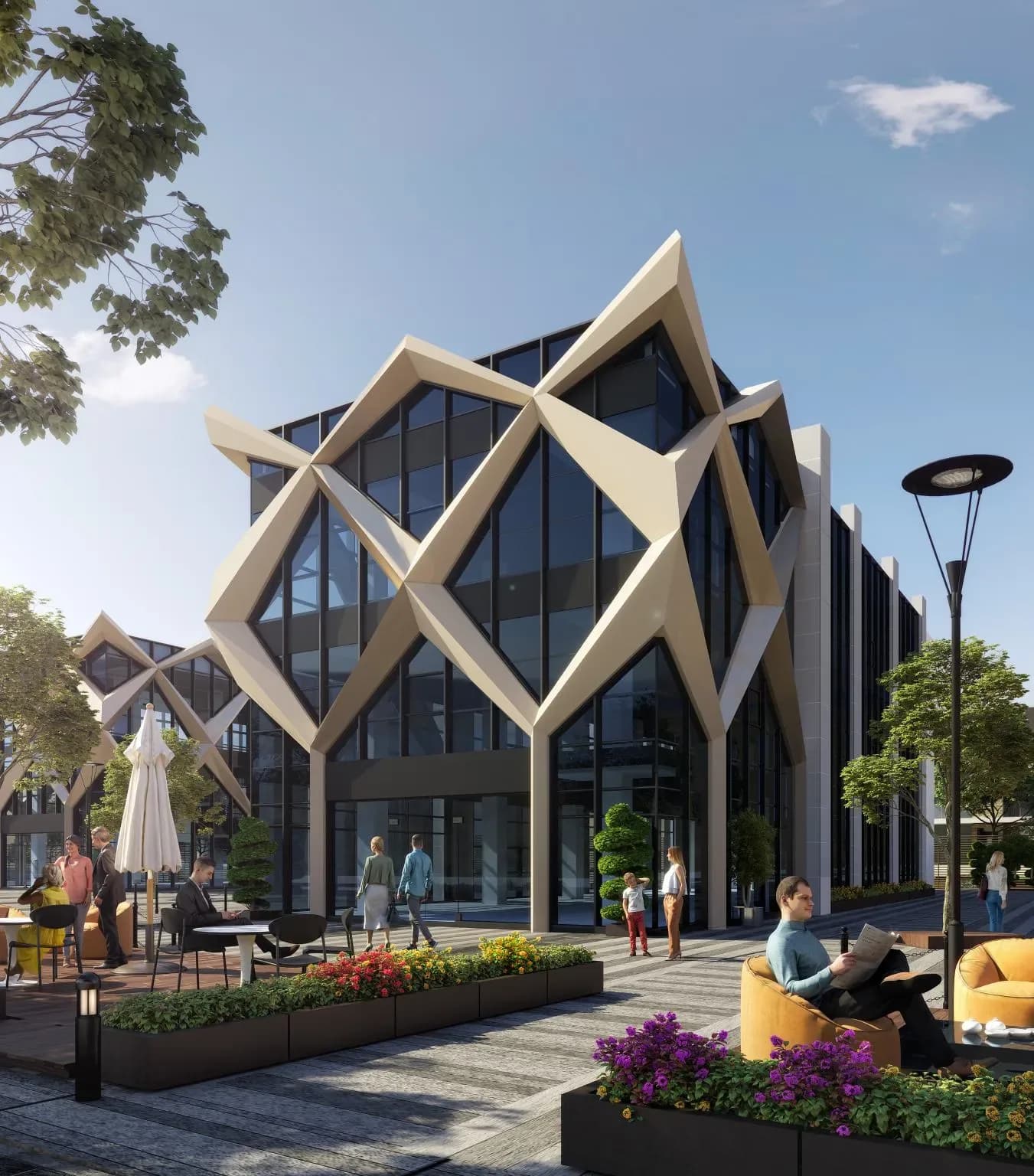 عمارة في Midtown Solo Mall — العاصمة الإدارية الجديدة