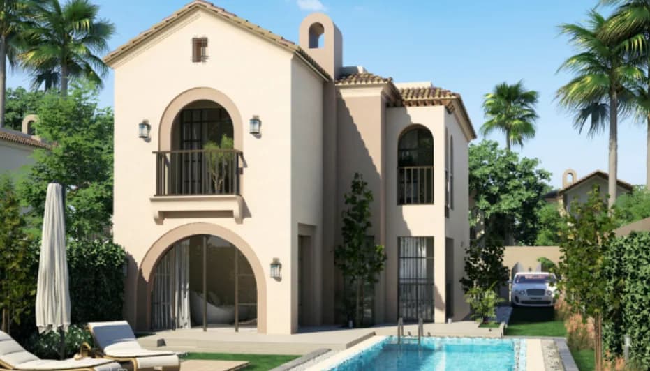 Villa for sale in Sarai with 3 bedrooms in New Cairo by Madinet Masr